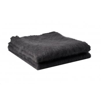 Ailleurs Paris Plaid mohair ardoise 180/140
