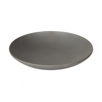 Assiette stoneware Deep 18 cm gris