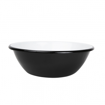 Salad bowl émail noir