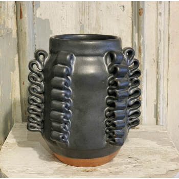 Vase lola mini D graphite
