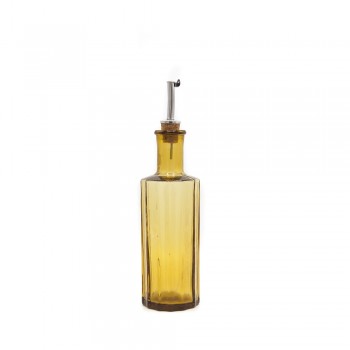 Olive oil bottle amber